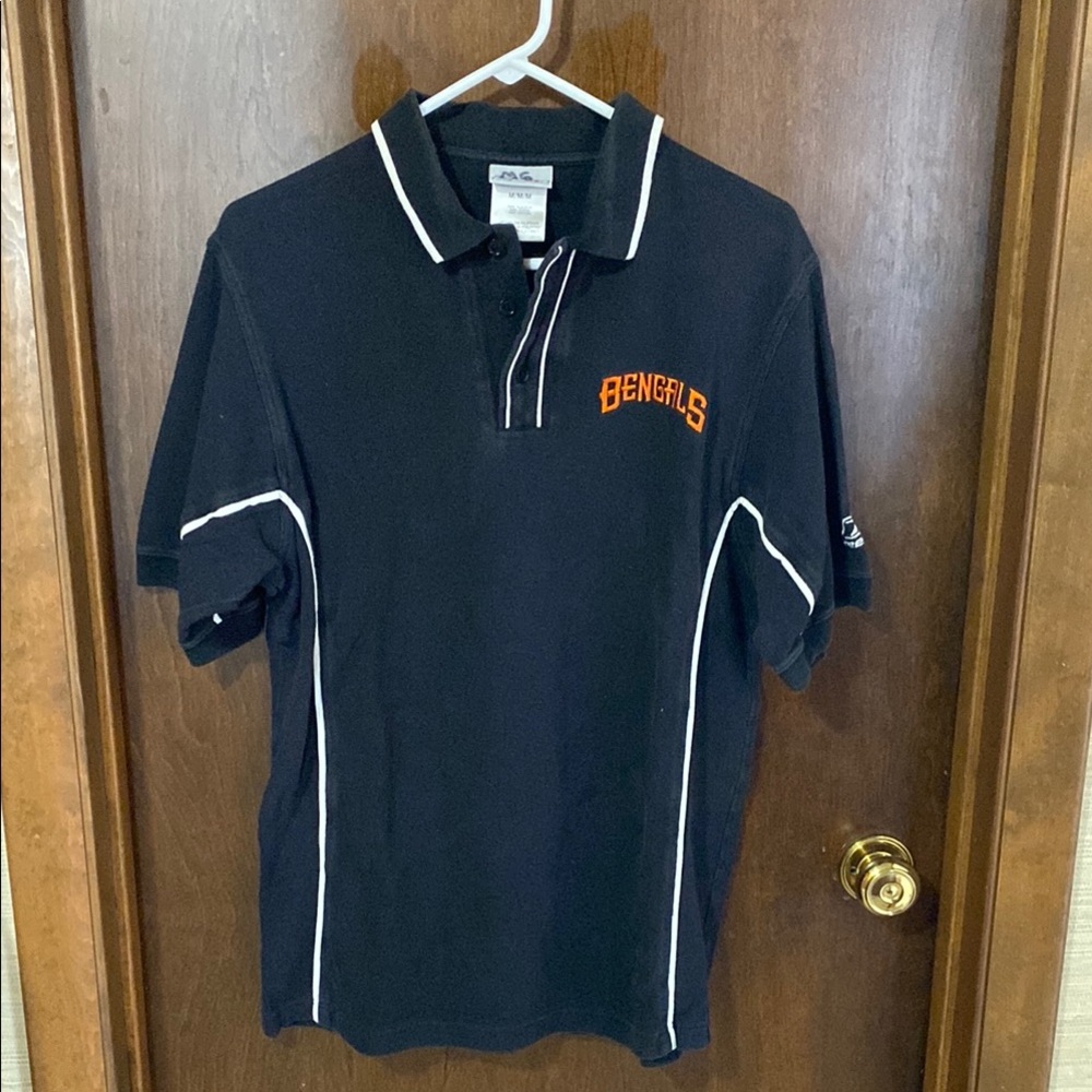 Bengals Black Polo Shirt